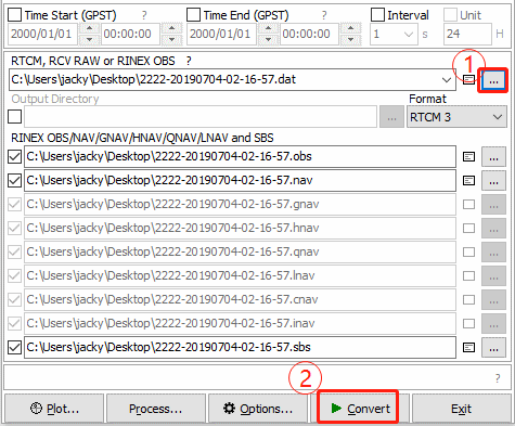 pdc to rinex converter