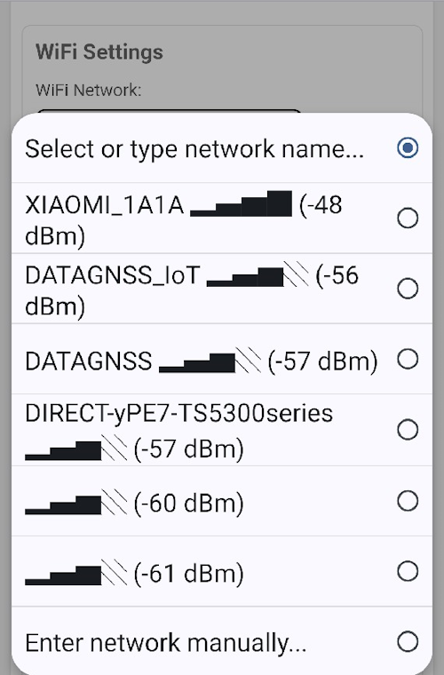 WiFi List