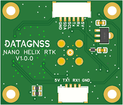 NANO Helix RTK receiver pinout